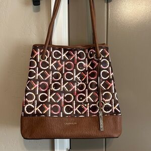 Calvin Klein Multicolor Logo Shoulder Bag